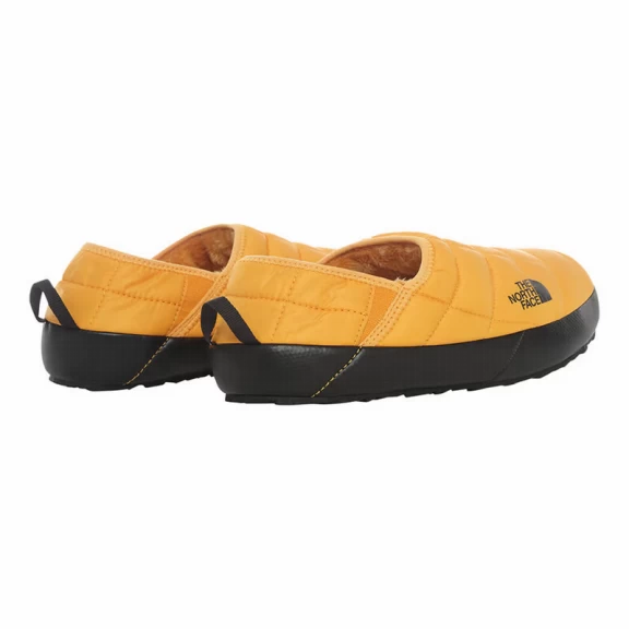 Zapatillas The North Face ThermoBall Mule V Amarillo Negro 5 Zapatillas The North Face ThermoBall Mule V Amarillo Negro - Imagen 3