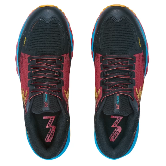 Zapatillas Trail 361º Yushan 2 Negro Rojo Hombre 6 Zapatillas Trail 361º Yushan 2 Negro Rojo Hombre - Imagen 4
