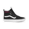 Zapatillas Vans Filmore HI Negro Blanco Rojo Hombre -Activa Tienda zapatillas vans filmore hi negro blanco rojo hombre
