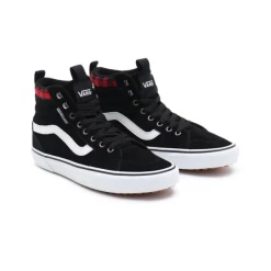 Zapatillas Vans Filmore HI Negro Blanco Rojo Hombre -Activa Tienda zapatillas vans filmore hi negro blanco rojo hombre 2