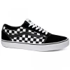 Zapatillas Vans Ward Negro Blanco Cuadros Hombre -Activa Tienda zapatillas vans ward negro blanco cuadros hombre