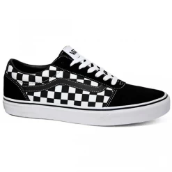 Zapatillas Vans Ward Negro Blanco Cuadros Hombre