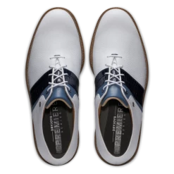 Zapato Golf Footjoy DJ Premiere Blanco Azul -Activa Tienda zapato golf footjoy dj premiere blanco azul 5