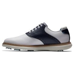 Zapato Golf Footjoy Traditions Blanco Marino Hombre -Activa Tienda zapato golf footjoy traditions blanco marino hombre 10