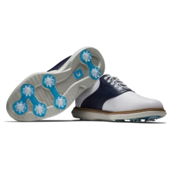 Zapato Golf Footjoy Traditions Blanco Marino Hombre -Activa Tienda zapato golf footjoy traditions blanco marino hombre 3