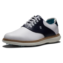 Zapato Golf Footjoy Traditions Blanco Marino Hombre -Activa Tienda zapato golf footjoy traditions blanco marino hombre 5