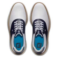 Zapato Golf Footjoy Traditions Blanco Marino Hombre -Activa Tienda zapato golf footjoy traditions blanco marino hombre 7