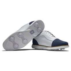 Zapato Golf Footjoy Traditions Mujer Blanco/azul -Activa Tienda zapato golf footjoy traditions mujer blancoazul 4