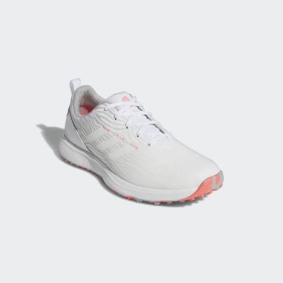Zapatos Golf Adidas W S2G SL Blanco Coral Mujer 5 Zapatos Golf Adidas W S2G SL Blanco Coral Mujer - Imagen 3