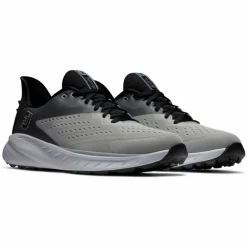 Zapatos Golf Footjoy Flex XP Gris Blanco Negro Hombre -Activa Tienda zapatos golf footjoy flex xp gris blanco negro hombre 2