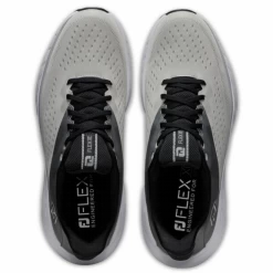 Zapatos Golf Footjoy Flex XP Gris Blanco Negro Hombre -Activa Tienda zapatos golf footjoy flex xp gris blanco negro hombre 3
