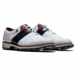 Zapatos Golf Footjoy Premiere Blanco Azul Rojo Hombre -Activa Tienda zapatos golf footjoy premiere blanco azul rojo hombre 2