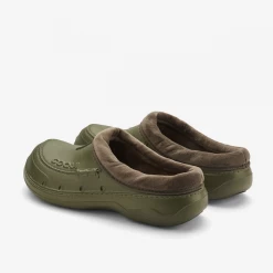 Zuecos Coqui Husky Verde Marrón Hombre -Activa Tienda zuecos coqui husky verde marron hombre 2