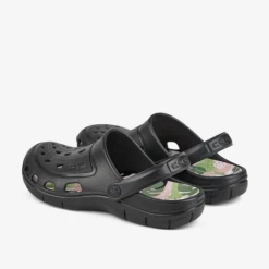 Zuecos Coqui Jumper Negro Tropical Mujer -Activa Tienda zuecos coqui jumper negro tropical mujer 2