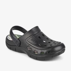 Zuecos Coqui Jumper Negro Tropical Mujer