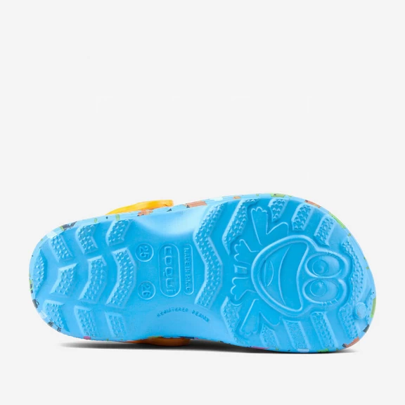 Zuecos Coqui Little Frog Azul Naranja Niños 6 Zuecos Coqui Little Frog Azul Naranja Niños - Imagen 4