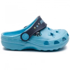 Zuecos Coqui Little Frog Celeste Marino Niños