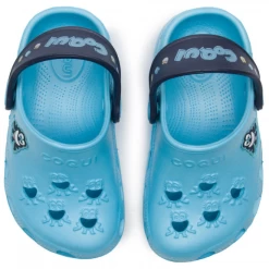 Zuecos Coqui Little Frog Celeste Marino Niños -Activa Tienda zuecos coqui little frog celeste marino ninos 3