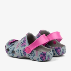Zuecos Coqui Little Frog Gris Fucsia Niños -Activa Tienda zuecos coqui little frog gris fucsia ninos 2