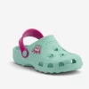 Zuecos Coqui Little Frog Verde Menta Fucsia Niños -Activa Tienda zuecos coqui little frog verde menta fucsia ninos